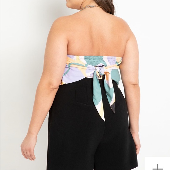 Strapless Scarf Top - Picture 4 of 10